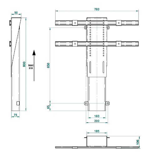 Winda TV F-lift 65 VIZ-ART