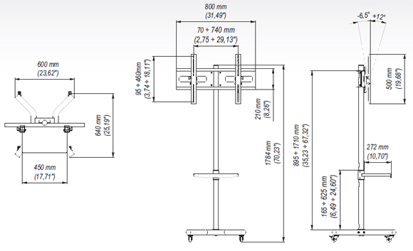 Wzek TV LC-TR9-47R