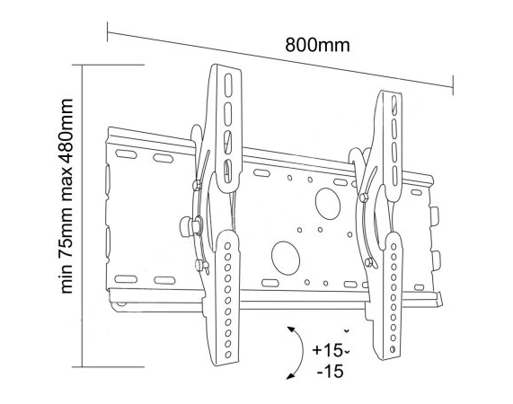 Wieszak TV LC-U2R 63C