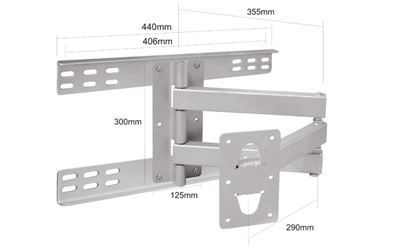 Mocowanie TV cienne LC-U4R1 37C