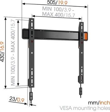 Uchwyt TV Vogels W50070