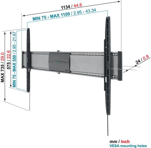 Uchwyt Vogels EFW8405 - Uchwyty ścienne TV