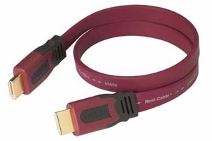 Kabel HDMI Real Cable HD-E-FLAT 0,75 m