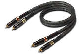 Kabel 2RCA-2RCA Real Cable CA 1801 0,75 m